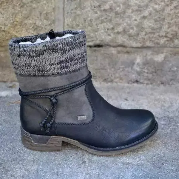 Women'S Side Zip Thermal Booties 94221169C