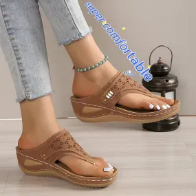 Women’s Wedge Roman Sandals in 3 Colors