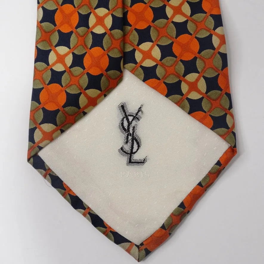 Yves Saint Laurent Silk Tie